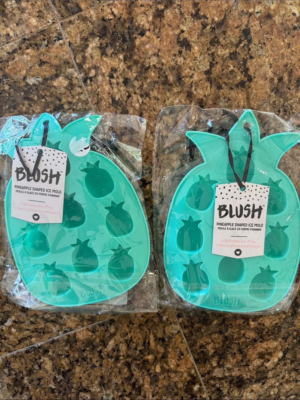 Blush Silicone Pineapple Ice Mold
